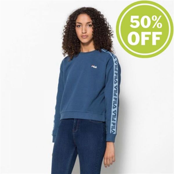 Fila Tamarr Crew Shirt Women's Sweatshirts - Blue,NZ 619-51982